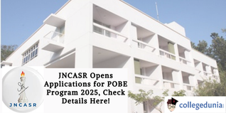 JNCASR Opens Applications for POBE Program 2025, Check Details Here!